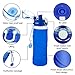 iYonch Collapsible Silicone Sports Water Bottle,750mL/26floz BPA Free FDA approved Foldable Leak proof Drinking Water Bottle for Hiking Camping Running Yoga Gym Outdoors