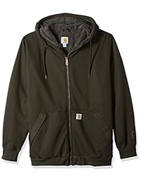 Carhartt - Sudadera con capucha y forro de Sherpa para hombre