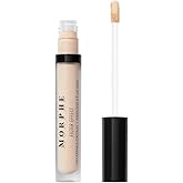 Morphe Filter Effect Soft Radiance Concealer - Buildable Coverage Liquid Concealer Face Makeup with Hyaluronic Acid & Pomegranate Extract & a Natural Radiant Finish - Light 4 (Warm) (0.12 fl oz)
