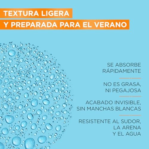 Garnier Delial Invisible Protect Sonnennebel für den Körper mit [Aloe Vera] | Hoher LSF 30 | Transparentes Finish | Nicht klebrig | Sehr wasserfest | 150 ml