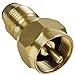 GASPRO Propane Refill Adapter, Fill 1 Pound Bottles from 20lb Tank, Solid Brass Fitting, Easy to Use