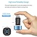 Palumma Car Charger, 4.8A/24W Dual USB Fast Charger with Car Voltage Meter and Current Detection, 12V to USB Zinc Alloy Charger Adapter for iPhone Xs X 8 7 Plus, Galaxy S9 S8 S7 S6, LG, Sony (Blue)
