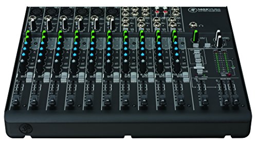 Mackie 1402VLZ4, 14-channel Compact Mixer with High Quality Onyx Preamps