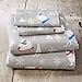 Home Fashion Designs Stratton Collection Extra Soft Printed 100% Turkish Cotton Flannel Sheet Set. Warm, Cozy, Lightweight, Luxury Winter Bed Sheets Brand. (Twin, Polar Bears)