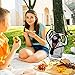 Naanle Marble Insulated Zipper Lunch Bag Cooler Tote Bag for Adult Teen Men Women, Black and White Marble Lunch Boxes Lunchboxes Meal Prep Handbag