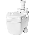 [Upgraded Version] 800W Utility Sink Pump, | PCB Function | 1 HP Drain Pump Upflush to 36ft/11 m, 2200GPH Sump Pump with 4 Water Inlets 1 Outlets for Basement, Laundry, Sink,/Pro