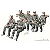 Master Box German Infantry ON THE March, WW II ERA 6 Figures 1/35 35137