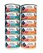 Blue Buffalo Healthy Gourmet Pate Wet Cat Food Variety Pack - 2 Flavors (Turkey & Chicken Entree and Ocean Fish & Tuna Entree) - 12 Total Cans (5.5 oz Each)