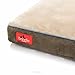 BRINDLE Khaki Shredded Memory Foam Pet Bed - Pet Essentials - Orthopedic Design - Pet Crate Compatible - Machine Washable Cover - Indoor Pet Bed for Dogs, Puppies, Cats, and Rabbits - Size Extra Large