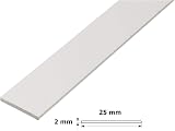 Cezar Flat Bar PVC Architrave White 6m 236.22in 25mm 6m view 2