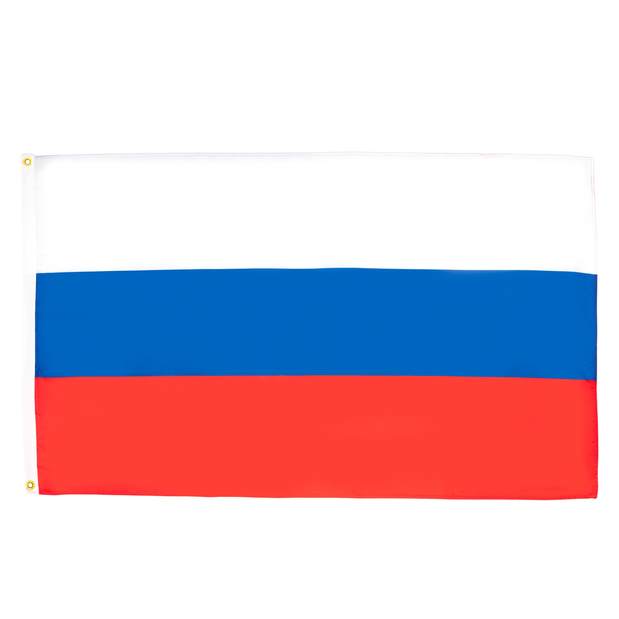 AZ FLAG - Russia Flag - 2x3 Ft - Light Polyester Russian Banner with Two Brass Eyelets - Fade Resistant - Vivid Colors - 2' x 3' Feet - 90x60 Cm — image 1