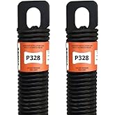 Alcan P328 - 28 in. Garage Door Plug-End Extension Spring (0.244 in. No. 3 Wire) (Pack of 2)