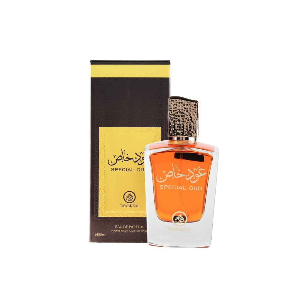 TAWAKKAL PERFUMES Oud Khaas ( Special Oud) edp perfume 100ml by Al Wataniah Kususi,Caramel, Red Berries, Peach, Saffron and Leather