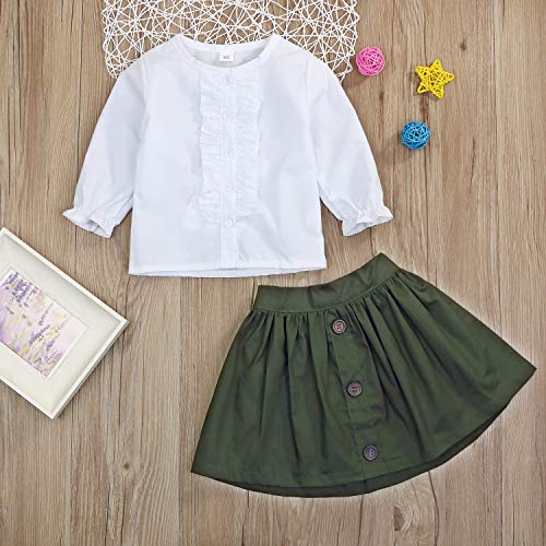 Algopix Similar Product 14 - Little Girls 2 Piece Clothes Set Kids