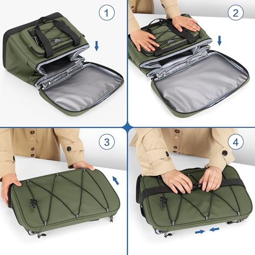 Urtala 30L Waterproof Insulated Cooler Bag for Camping, Travel, Shopping and Fishing