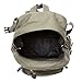 The Punisher Skull Backpack in Olive Canvas with Black Skull, Large