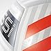 adidas Performance Messi Soccer Ball, White/Clear Grey/Black/Solar Red, Size 5
