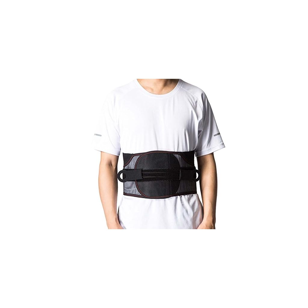 Lumbar Support Brace, Adjustable Spinal Back Belt Fusion