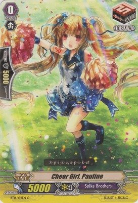 Cardfight!! Vanguard TCG - Cheer Girl, Pauline (BT16/139EN) - Booster Set 16: Legion of Dragons & Blades ver.E