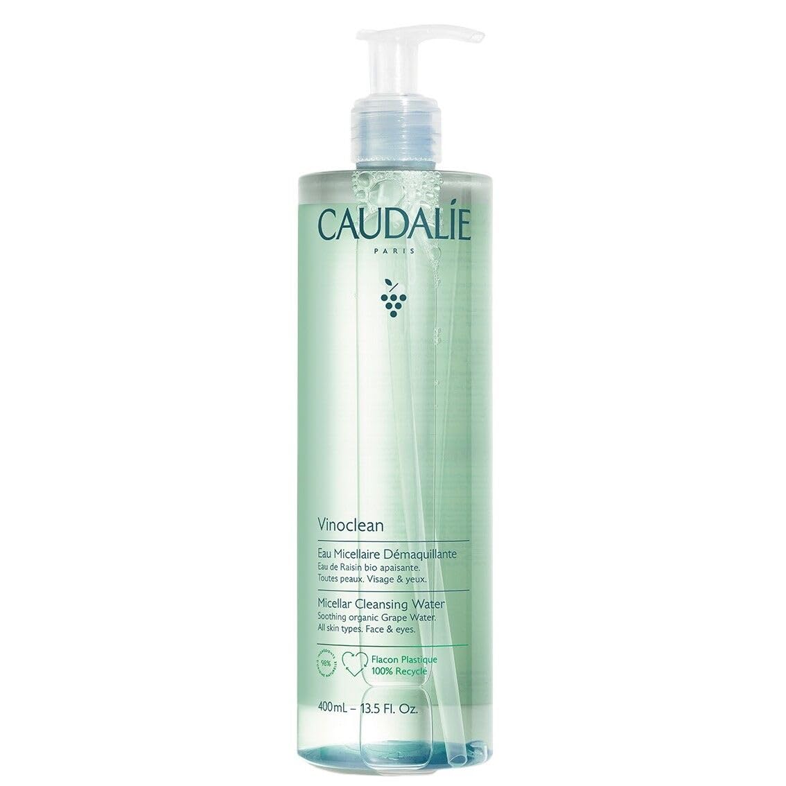 Caudalie Vinoclean Micellar Cleansing Water - 400 mL