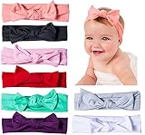 YSense Baby Girl Cute Turban Headbands Head Wrap Knotted Hair Band for Newborn, Toddler and Childrens