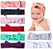 Baby Girl Cute Turban Headbands Head Wrap Knotted Hair Band for Newborn, Toddler and Childrens