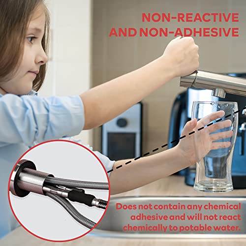 XFasten Selffusing Silicone Tape Pro, Black, 1.5Inch x 15Feet