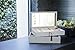 Brouk & Co Women's Stackable Lacquer Jewelry Box and Tray 12”X7 1/8”X 5 1/8” Silver