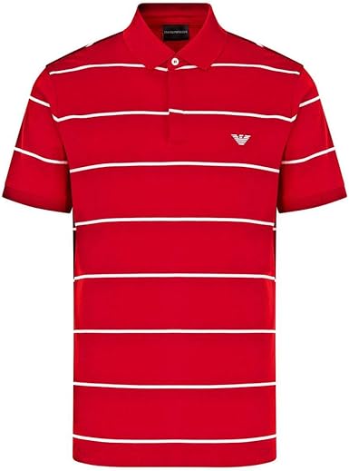 armani red polo shirt