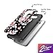Miss Arts Compatible for LG V30 Case Shockproof, Slim Anti-Scratch Protective Kit with [Drop Protection] Heavy Duty Dual Layer Hybrid Cover Case for LG V30 Plus / V30S V35 ThinQ 2017 -Flower