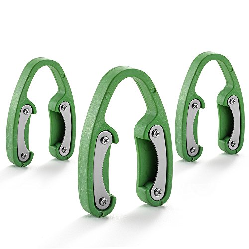 3 Pack Green Premium Dual Blade Wine Foil Cutter - Wine Bottle Opener Accessory - Gift for Wine Lovers by YWQ