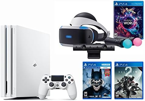 PlayStation VR Launch Bundle (3 Items): VR Launch Bundle,PlayStation 4 Pro 1TB Destiny 2 Bundle,VR Game Disc Arkham VR