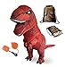 T-Rex Originals T-Rex Costume Inflatable Dinosaur Suit Halloween Adult Inflatable Costume (Red) 