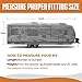 Leader Accessories Travel Trailer RV Cover Fits 30'-33' 3 Layer Non-Woven Polypropylene Size 402