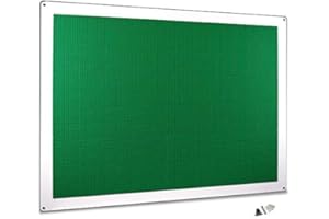 Creative QT XL Play-Up Building Brick, Green, 34"x44" Activity Wall Panel for Kids & Toddlers, Pre-Assembled Makerspace Furniture, Compatible with All Major Brick Brands - Wall Activity Panel for Kids