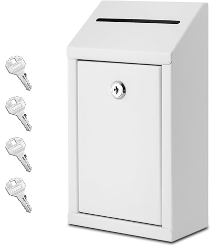 Amazon.com : deflecto 79803 Plastic Suggestion Box with Locking