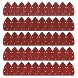 Coceca Mouse Detail Sander Sandpaper Sanding Paper Assorted 40 80 120 180 240 Grits (50pcs Mouse Sandpaper)