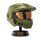 Master Chief Deluxe Helmet with Stand- Helmet with