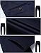 Match Men's City Chino Straight Fit Flat-Front Pants M2 (30, 8087 Black)