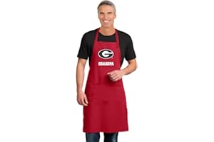 Broad Bay University of Georgia Aprons For Mom Dad Grandma Grandpa Official Georgia Bulldogs Parent & Grandparent Gifts