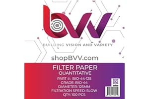 Ashless Filter Papers - 125MM - Quantitative (Grade 44- Slow - 3um)
