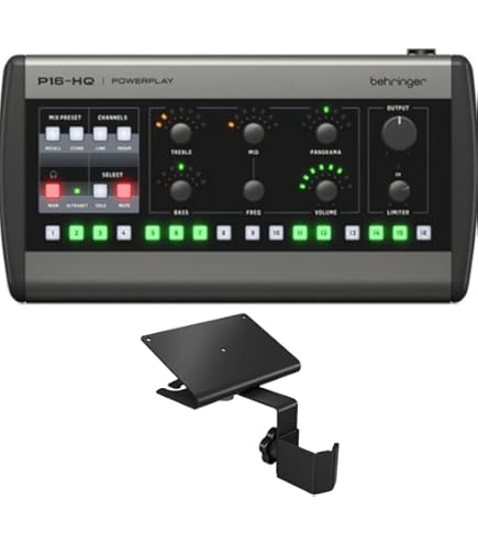 Amazon.com: Behringer Powerplay P16-HQ 16-Channel Digital Personal