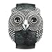 Vintage 50mm Width Wide Owl Woman Cuff Bracelets [Jewelry]