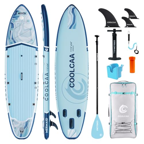 Preis-Update: COOLCAA SUP Board, 355cm (Extra... für 211,99€ Jetzt checken!