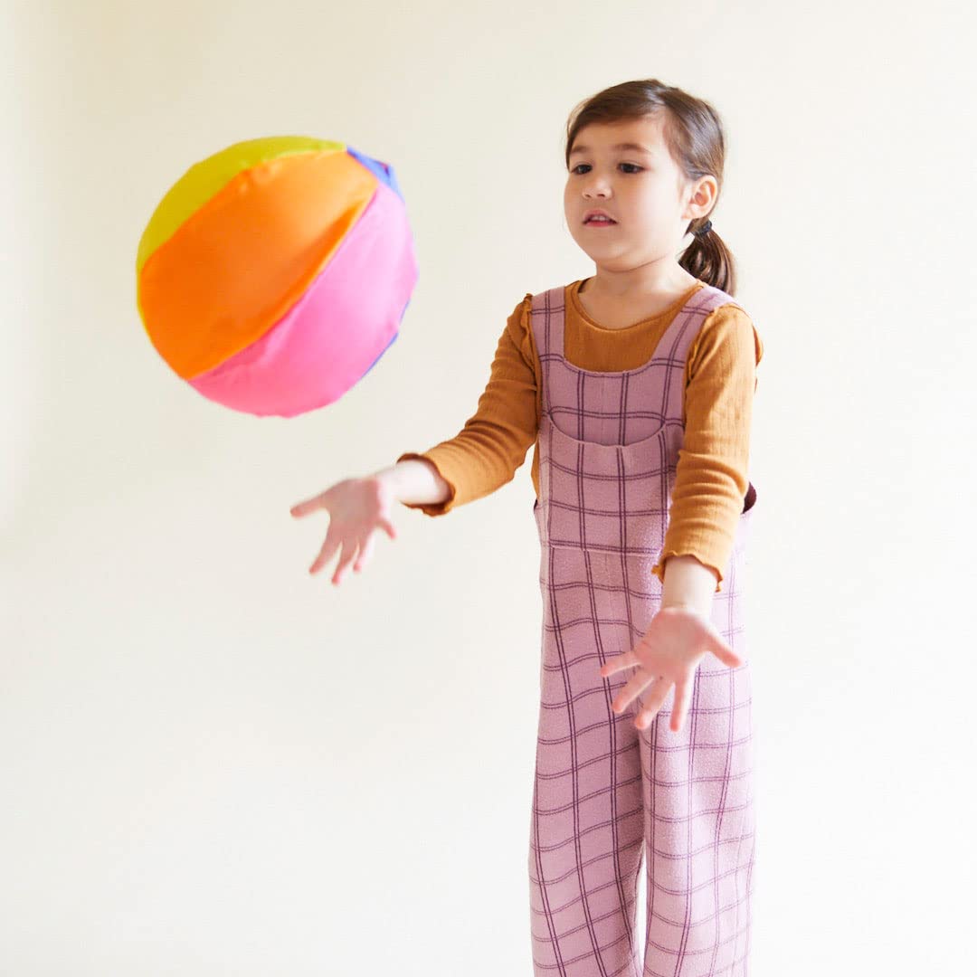 Sarah's Silks Rainbow Balloon Ball | Reusable Safe Balloon Toy for Children