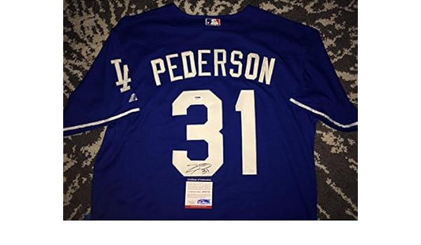 dodgers pederson jersey
