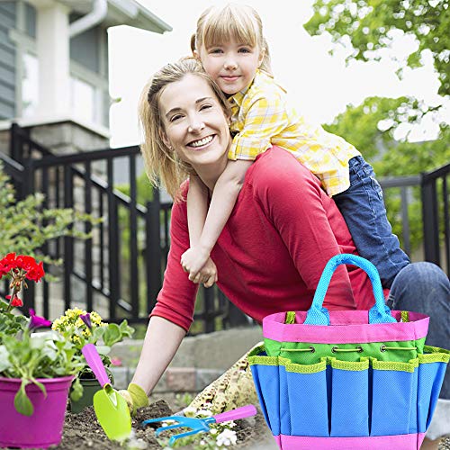 image for INNOCHEER Kids Gardening Tools, Outdoor Toys and Learning Toys Garden 