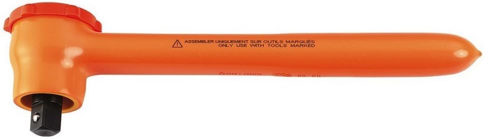 Reversible Ratchet 1/2 Teeth 1000 V VSE, Orange