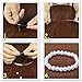 0.8mm Crystal Elastic String for Bracelets, Stretchy Bracelet String Clear Bead Cord for Beading, Jewelry Making (160m)