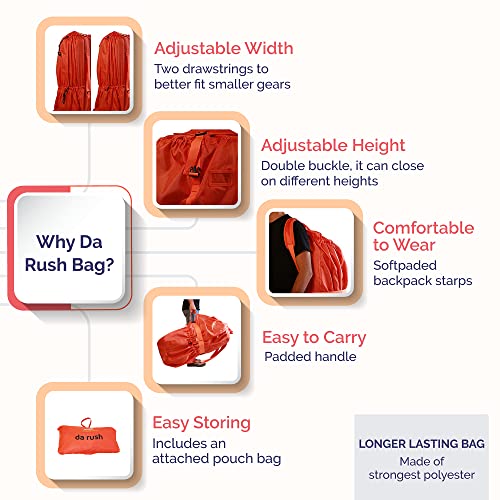 Da Rush Stroller Bag for Airplane Travel Heavy Duty Stroller Cover